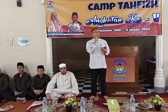 Buka Camp Tahfidz Al-Qur'an Angkatan 5 Diaz Bungo, Ustadz H Zulfadli El-Yusufi, Lc MPd: At-takhliyah Qabla At-tahliyah'