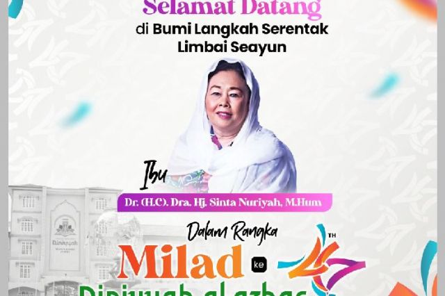 Ibu Dr Sinta Wahid Bakal Hadir ke Jambi