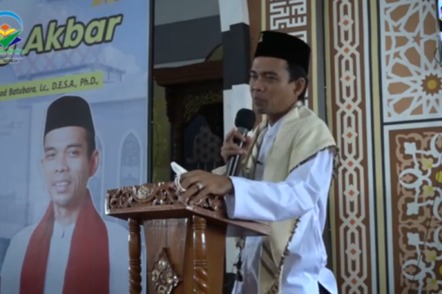 Ceramah Ustadz H Abdul Somad Batubara, Lc di Masjid Diniyyah Al-Azhar Jambi