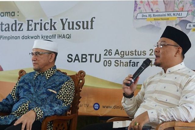 Seminar Parenting Diniyyah Al-Azhar Jambi Hadirkan Ustadz Erick Yusuf, Ini Pesannya